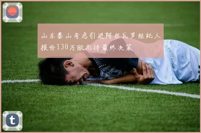 山东泰山考虑引进阿尔瓦罗经纪人报价130万欧元待最终决策